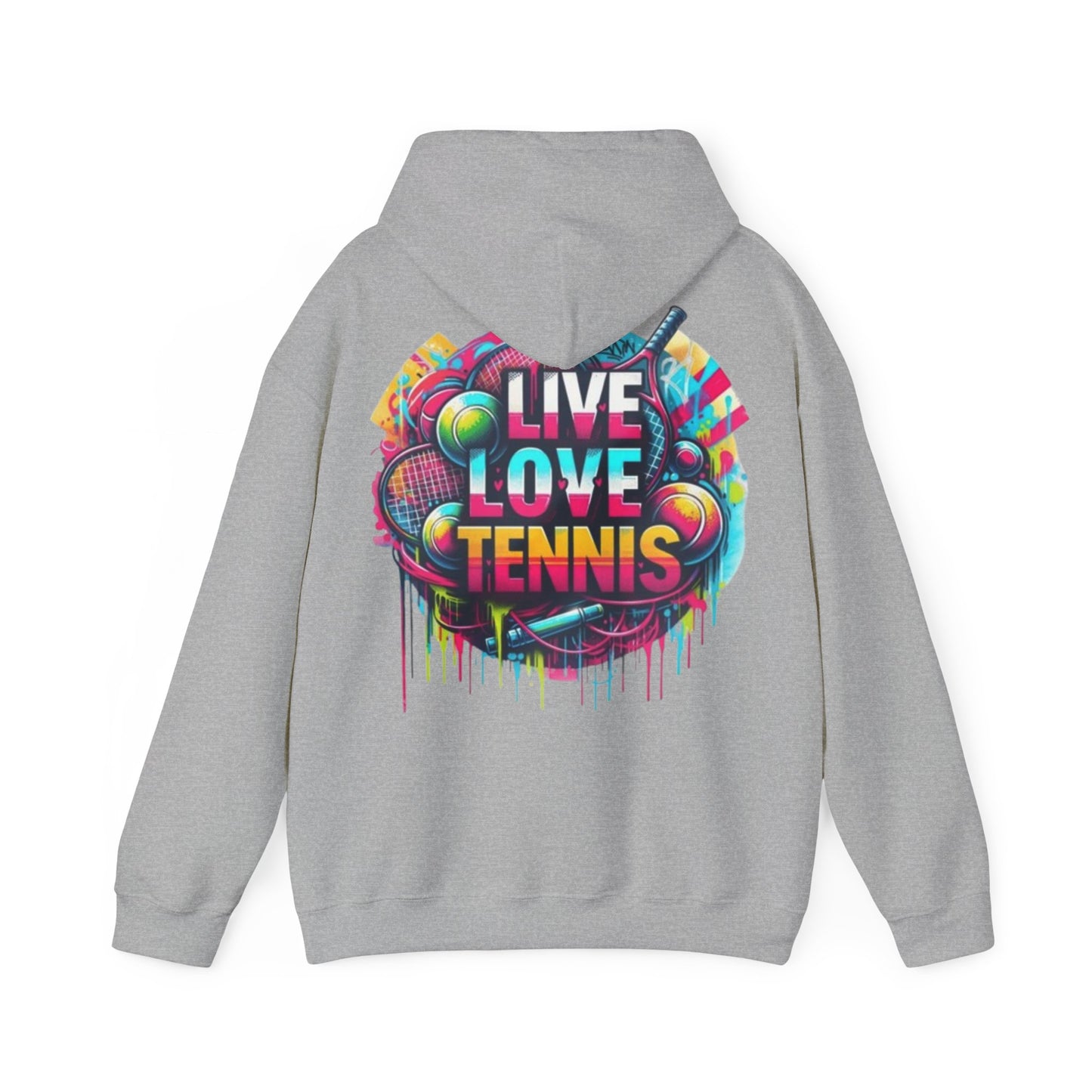 Live, Love Tennis Hoodie