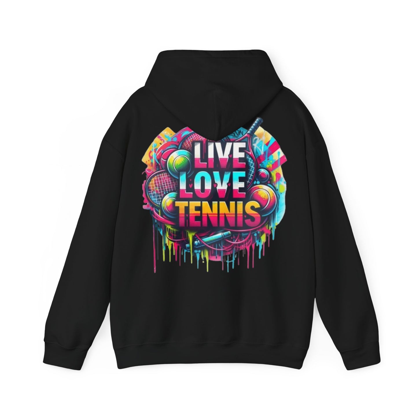 Live, Love Tennis Hoodie