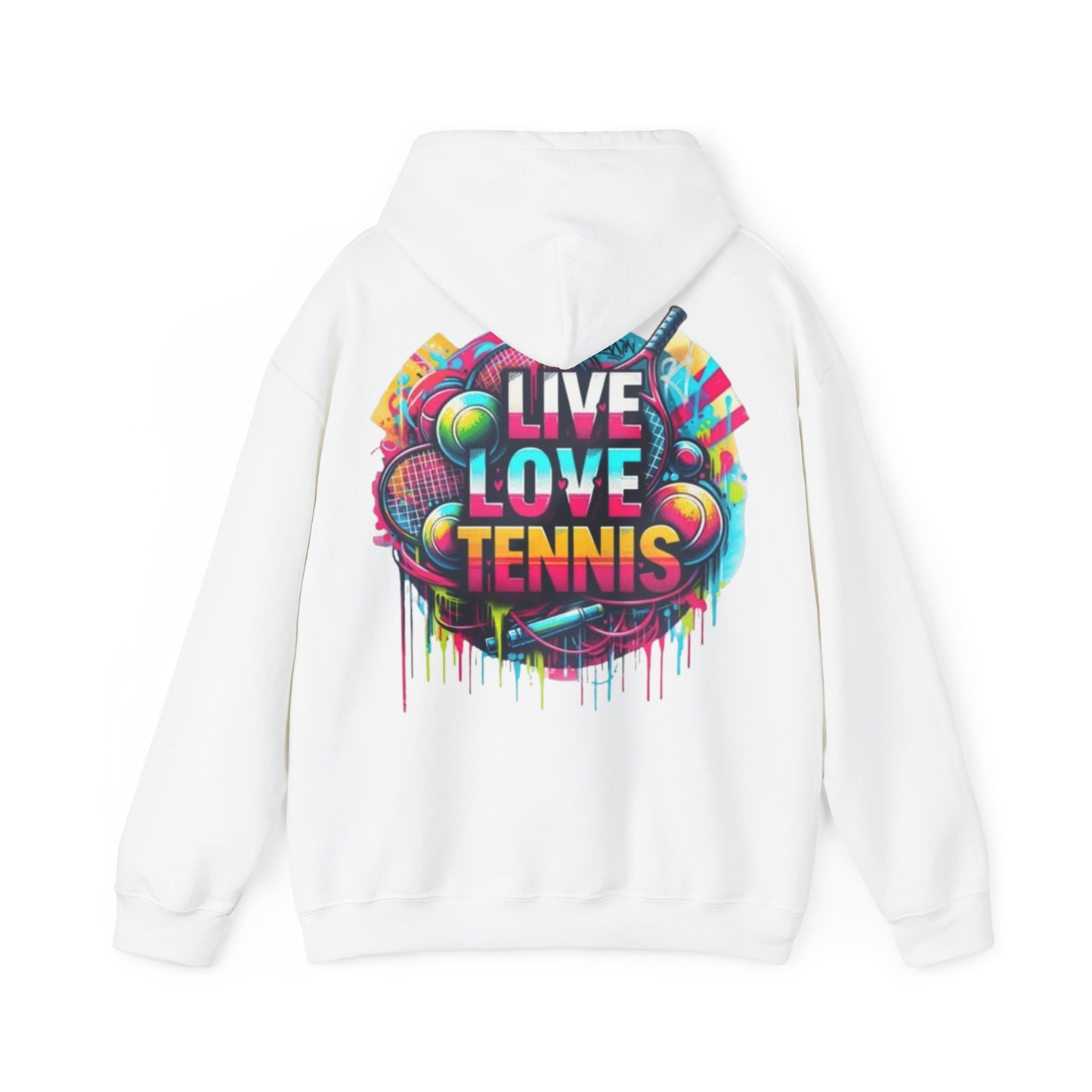 Live, Love Tennis Hoodie