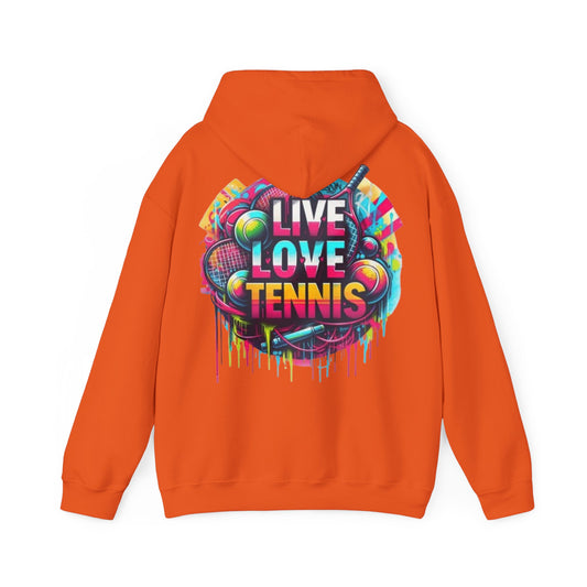 Live, Love Tennis Hoodie