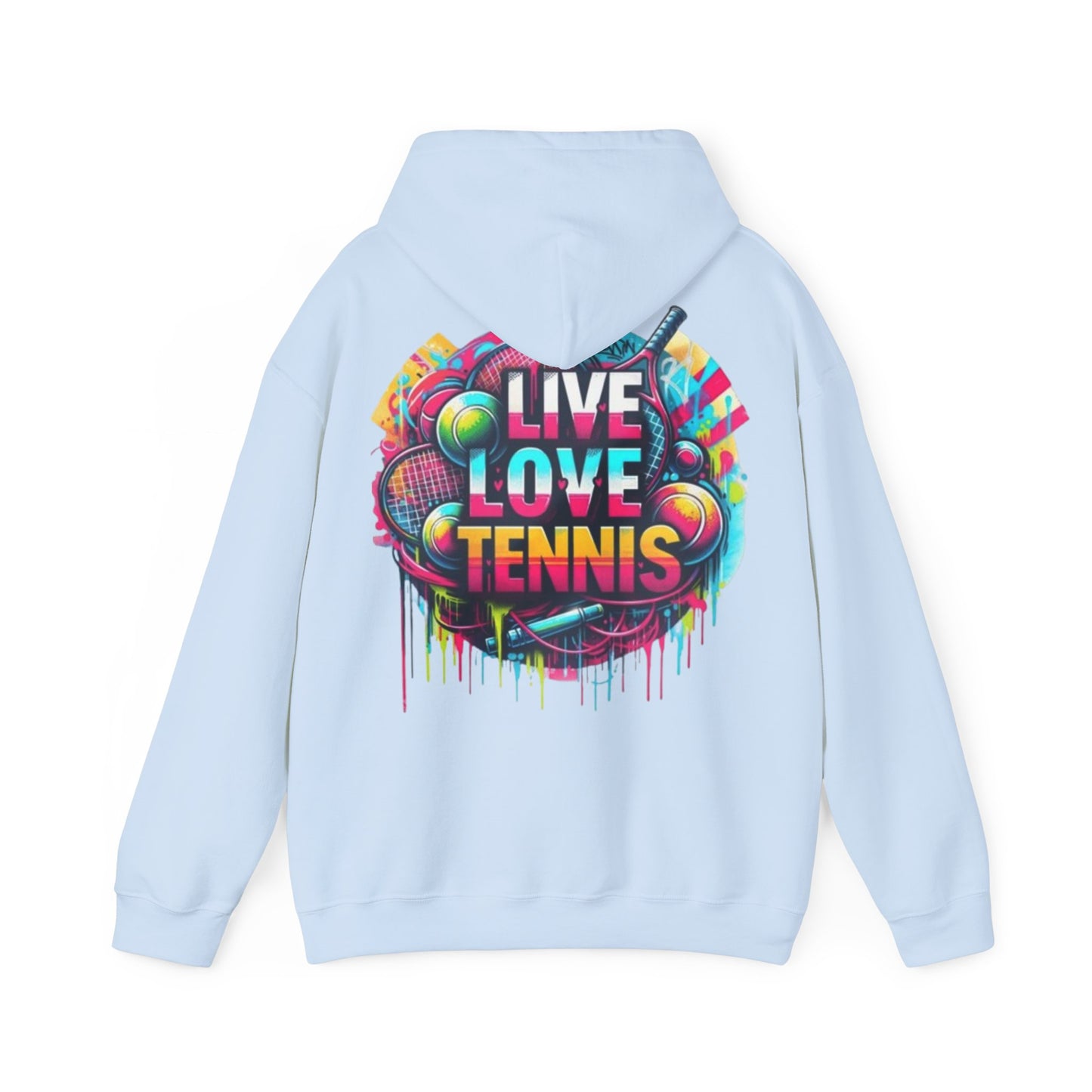 Live, Love Tennis Hoodie