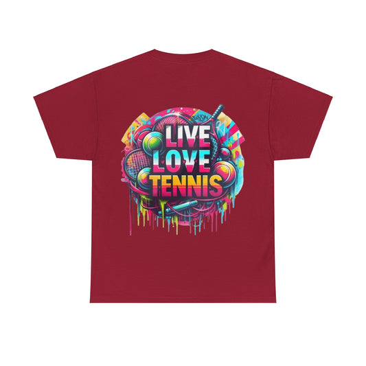 Live, Love, Tennis T-shirt