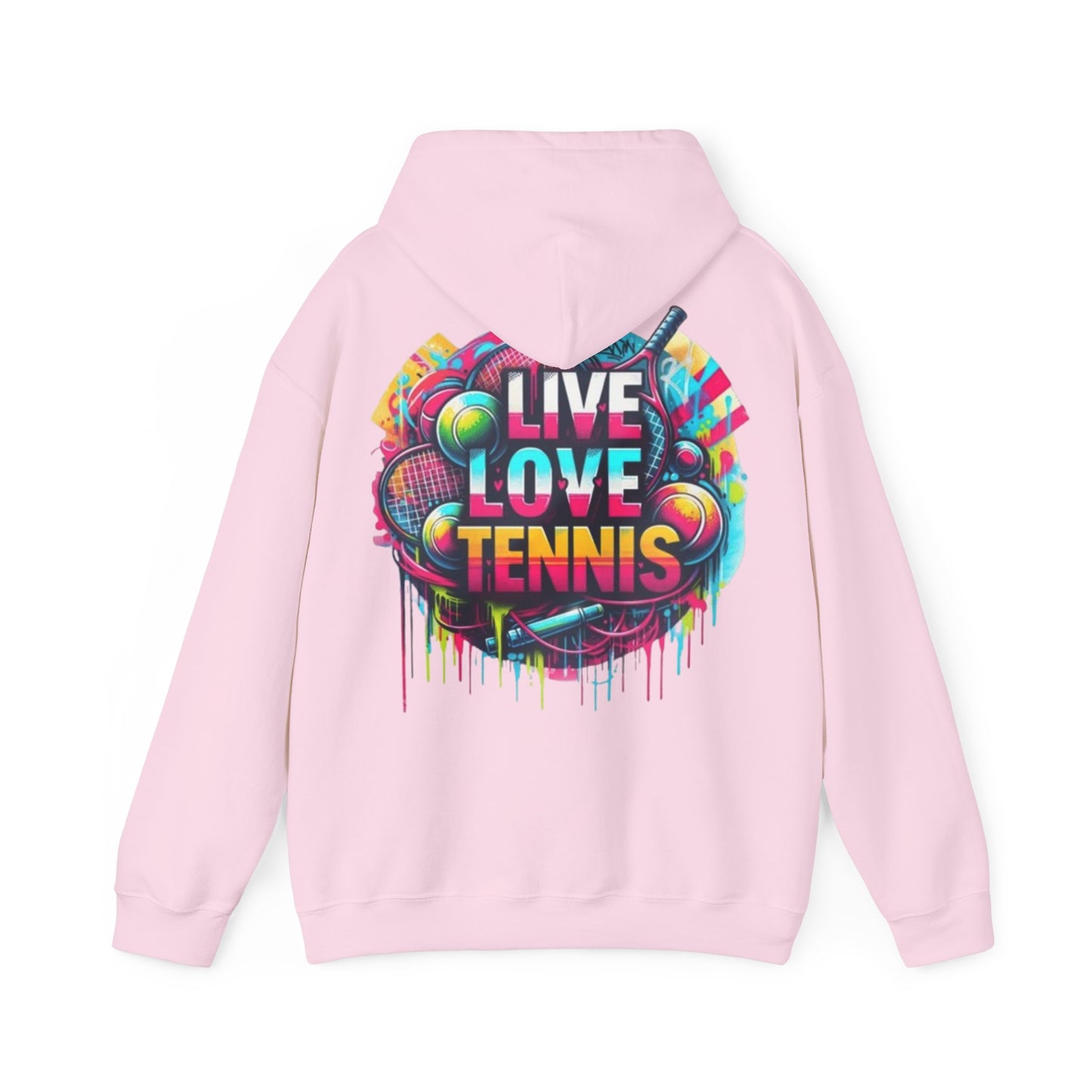 Live, Love Tennis Hoodie